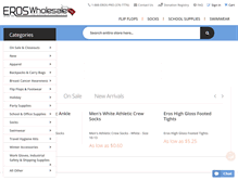 Tablet Screenshot of eroswholesale.com